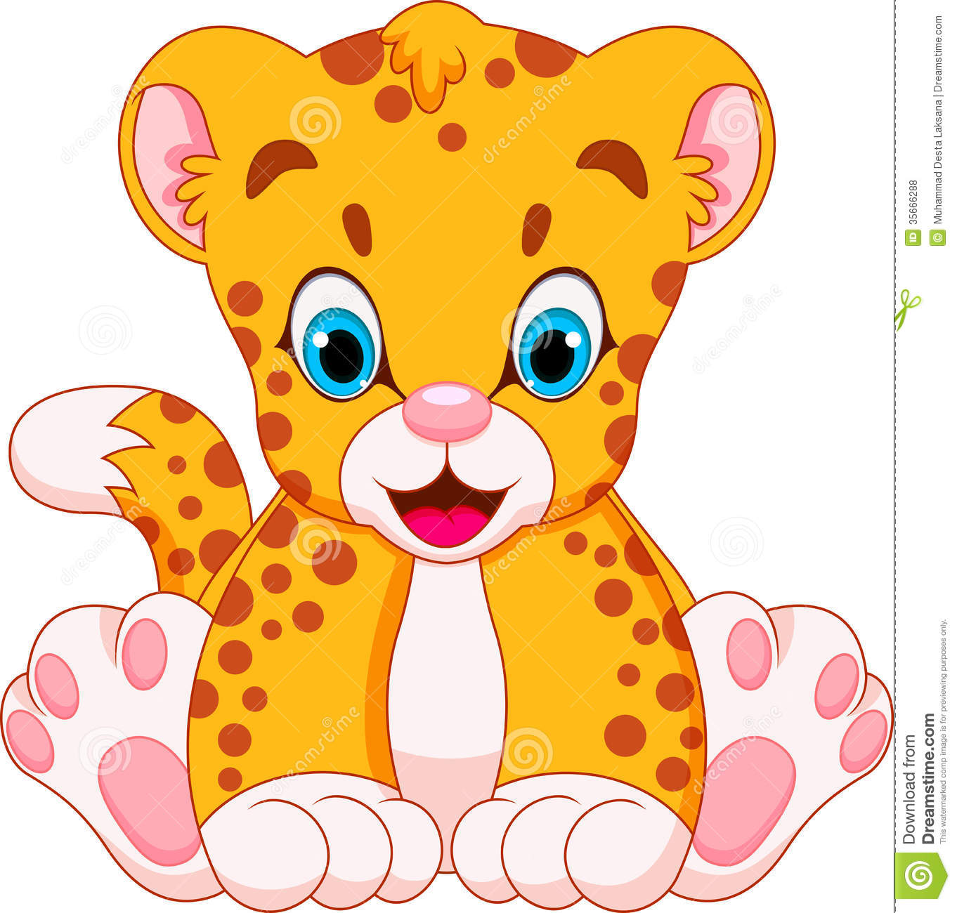 Cute Cheetah Babies Royalty Free Stock Photos   Image  35666288