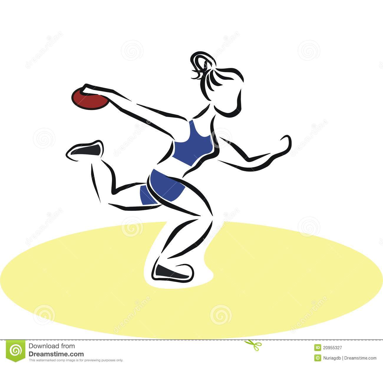 Discus Throw Royalty Free Stock Photography   Image  20955327