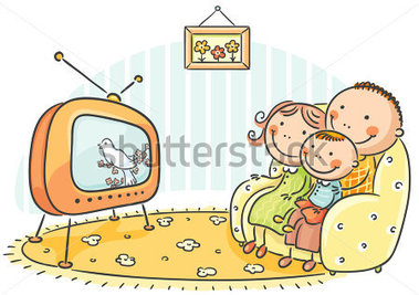 Download Source File Browse   Interiors   Happy Family Watching Tv
