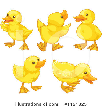 Duck Clipart  1121825   Illustration By Colematt