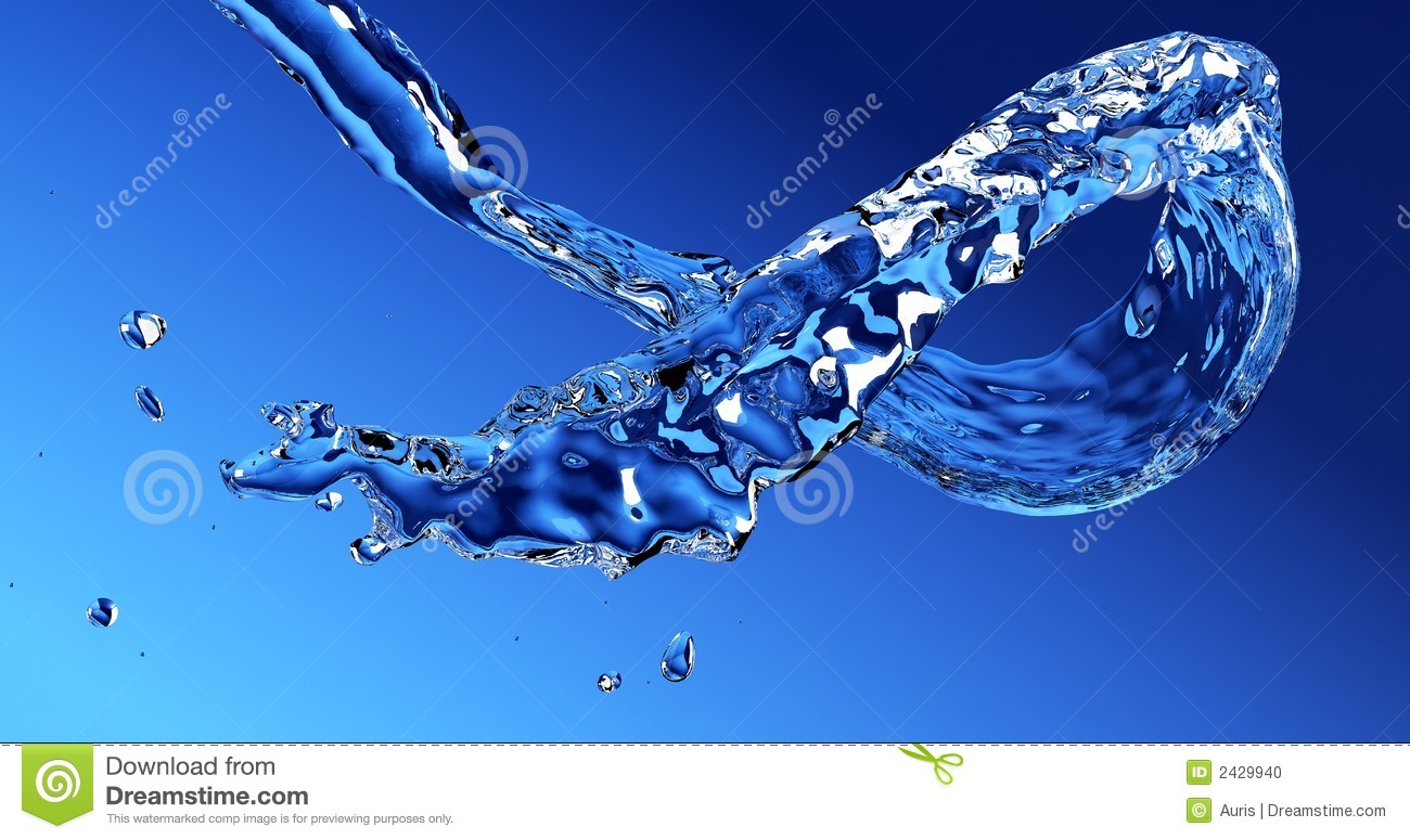 Flowing Water Stream Stock Photo   Image  2429940