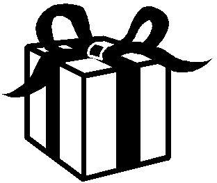 Gifts Clipart Black And White   Clipart Panda   Free Clipart Images