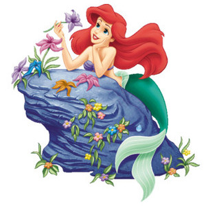 Image   Ariel On Rock Jpg   Disneywiki