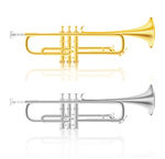 Jazz Trumpet Vector Clipart And Illustrations