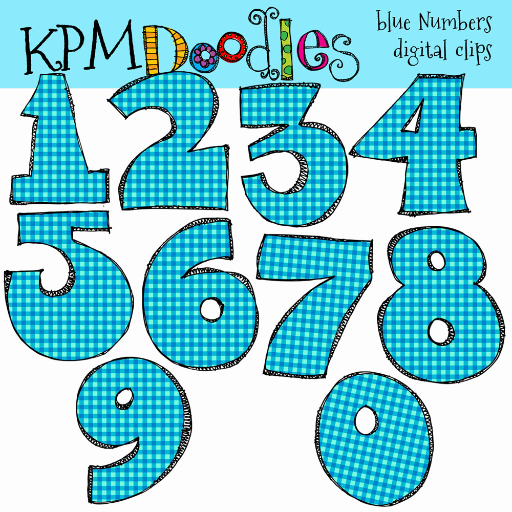 Kpm Doodles  Number Clip Art