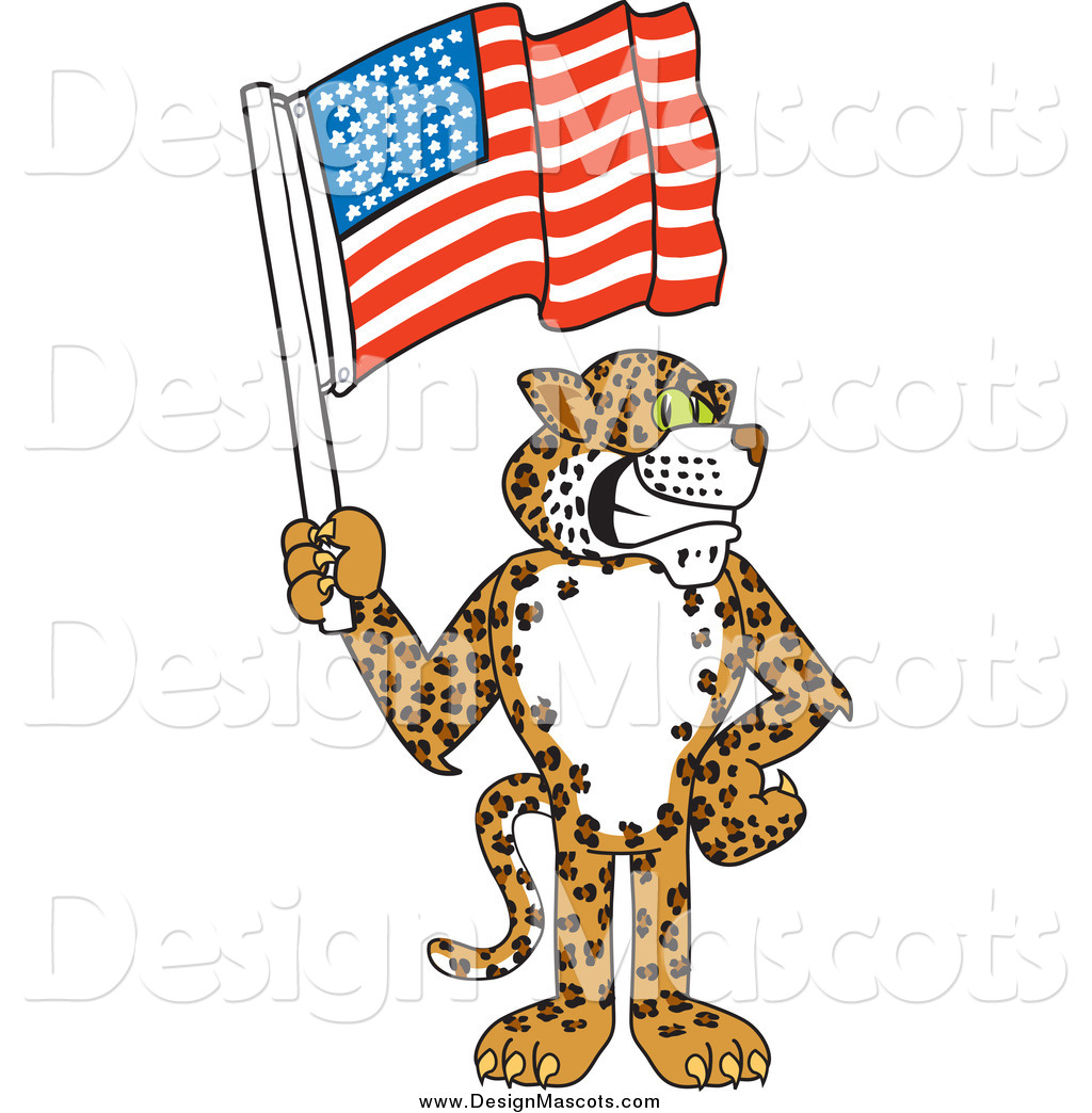 Leopard Mascot Clipart Royalty Free Clipart Of A Cheetah Jaguar Or