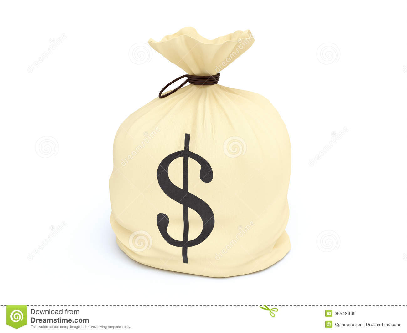 Money Bag Royalty Free Stock Images   Image  35548449
