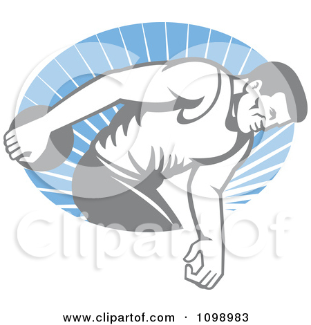 Royalty Free  Rf  Discus Throw Clipart   Illustrations  1