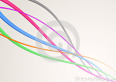 Speed Waves Streaming   Channel Or Cable Royalty Free Stock Image