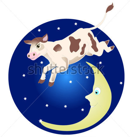 The Cow Jumping Over Moon Clip Art Car Tuning