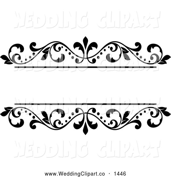 White Ornate Floral Wedding Frame Wedding Clip Art Seamartini Graphics