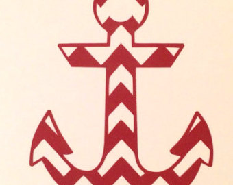 Chevron With Anchor Clipart   Free Clip Art Images