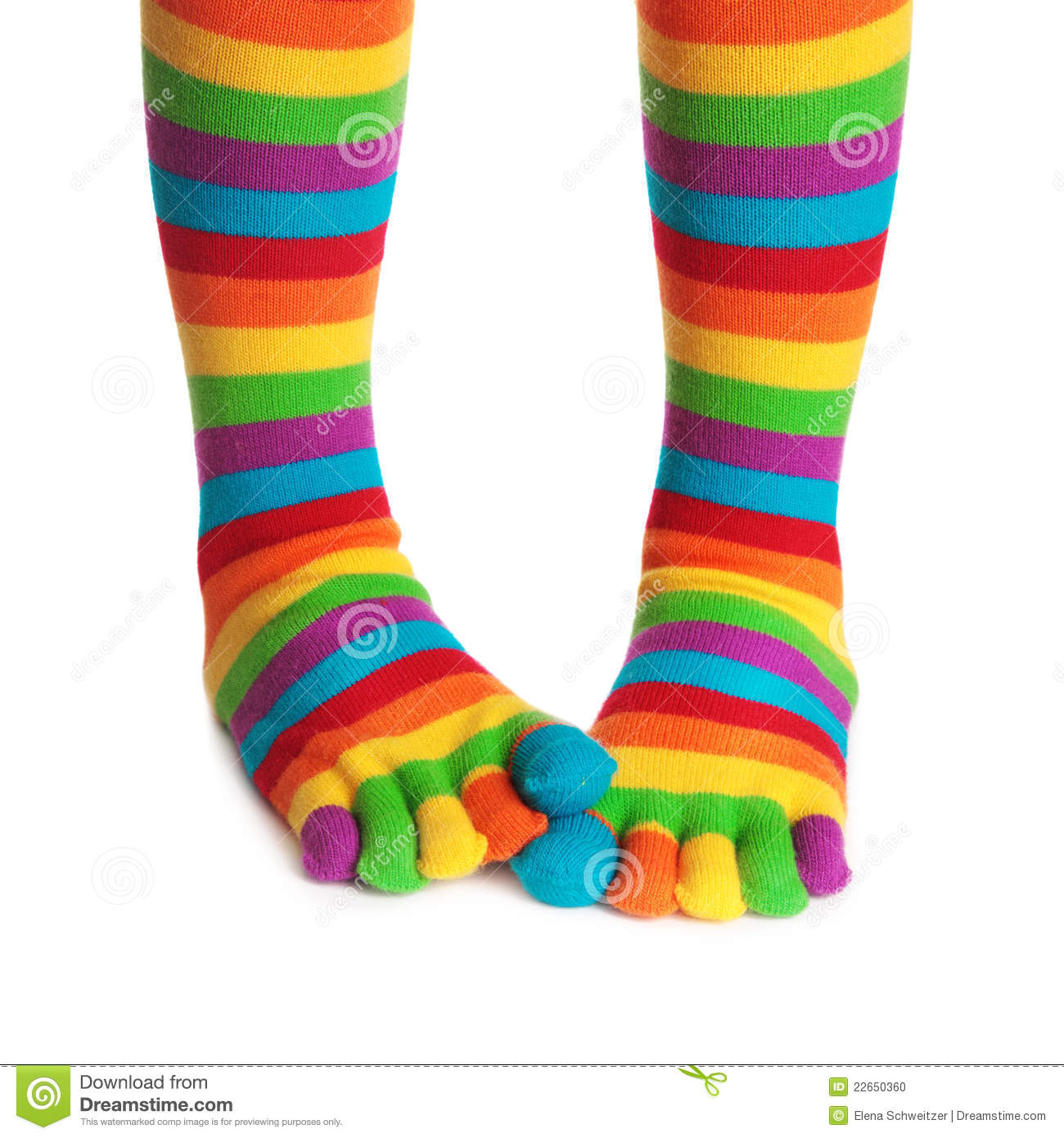 More Similar Stock Images Of   Colorful Striped Socks  