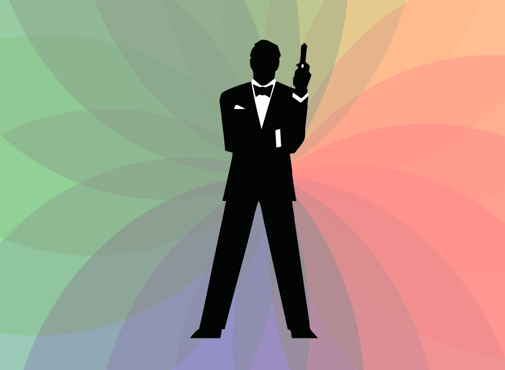 Related Pictures Silhouette Of James Bond Firing A Handgun
