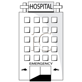 Royalty Free Hospital Clip Art Buildings Clipart