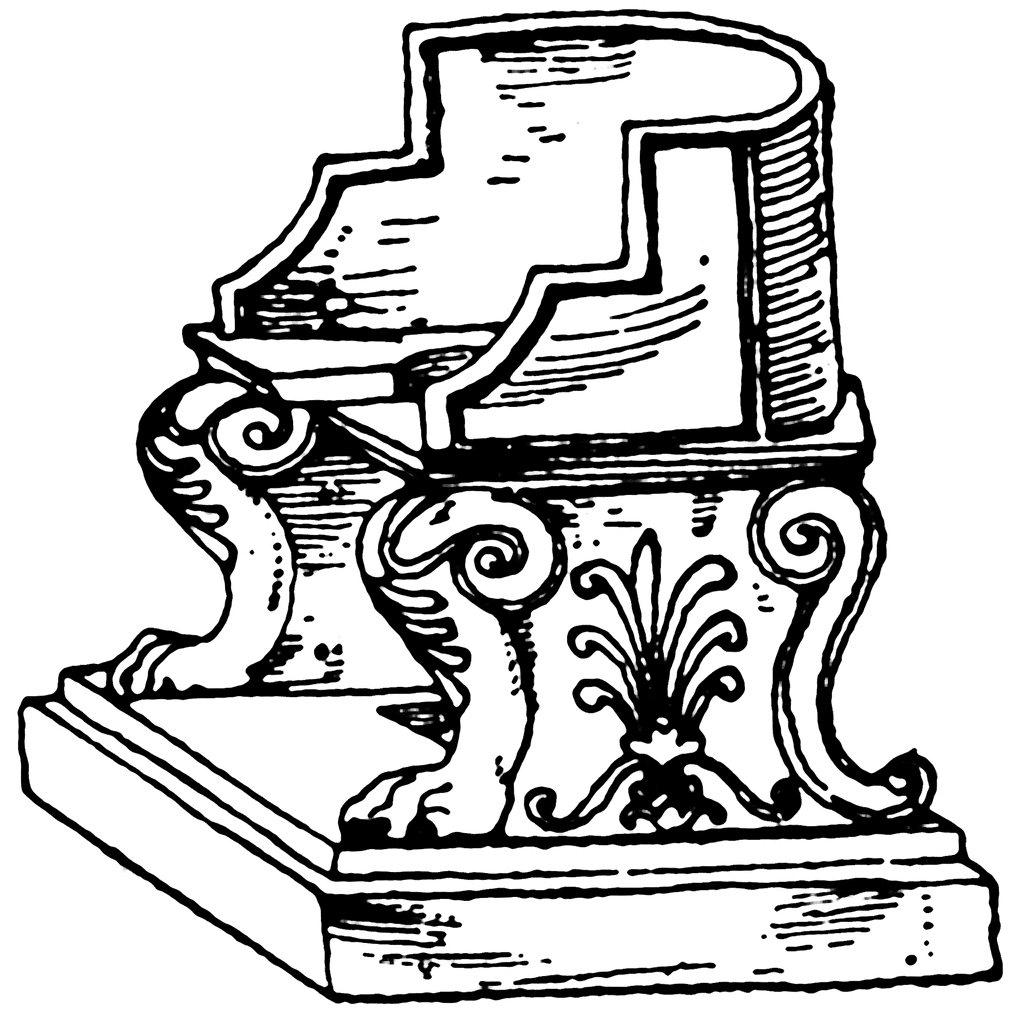 Antique Bath Arm Chair   Clipart Etc