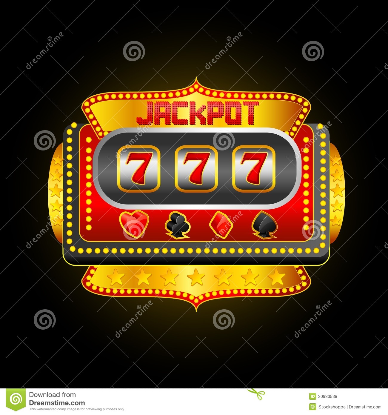 Casino Slot Machine Royalty Free Stock Photos   Image  30983538