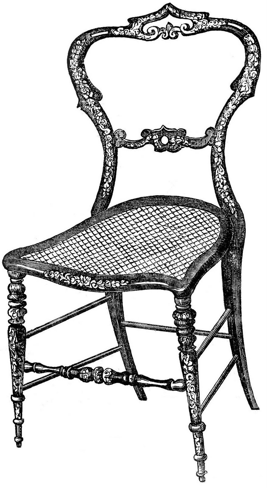 Chair Clipart Black And White   Clipart Panda   Free Clipart Images