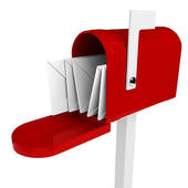 Empty Mailbox Clipart 3d Mail Box With Letter