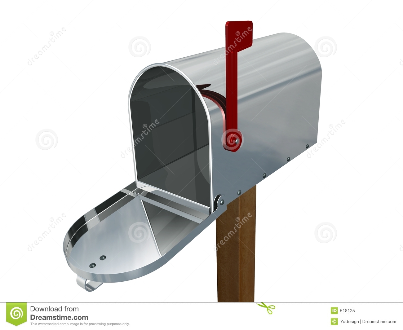 Empty Mailbox Clipart Empty Mailbox Royalty Free