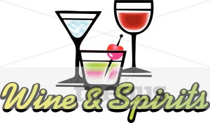 Png Jpg Word Eps Tweet Wine And Spirits Word Art Retro Colors And Font