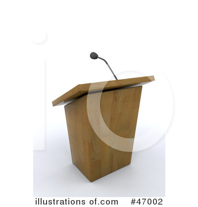 Podium Clipart  47002 By Kj Pargeter   Royalty Free  Rf  Stock
