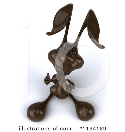 Royalty Free  Rf  Chocolate Easter Bunny Clipart Illustration By Julos
