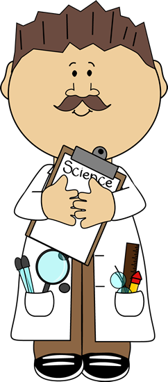 Science Teacher Clip Art Image   Male Science Teacher With A Mustache