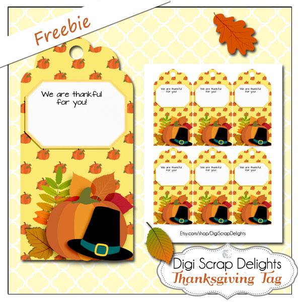 Thanksgiving Blessing Mix Printable Gift Bags   Tag Freebie   Digital