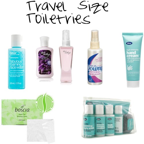 Travel Size Toiletries Are A Rip Off   Woman Online Magazinewoman