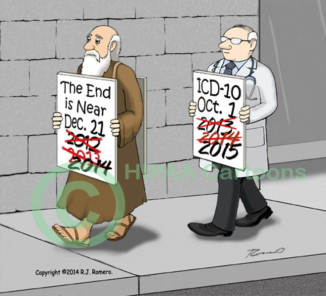Cartoon Of Profit Of Doom Walking Down Street With Sign That Says The    