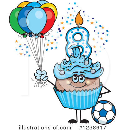Cupcake Clipart  1238617 By Dennis Holmes Designs   Royalty Free  Rf    