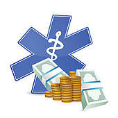 Medical Expenses Illustration Expensive Medication Concept Vet Medical