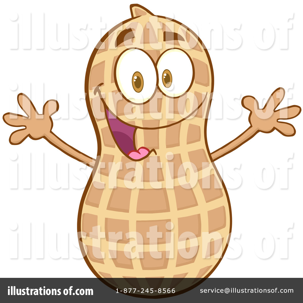 Peanut Clipart  1166739 By Hit Toon   Royalty Free  Rf  Stock    