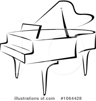 Piano Clipart  1064428   Illustration By Seamartini Graphics