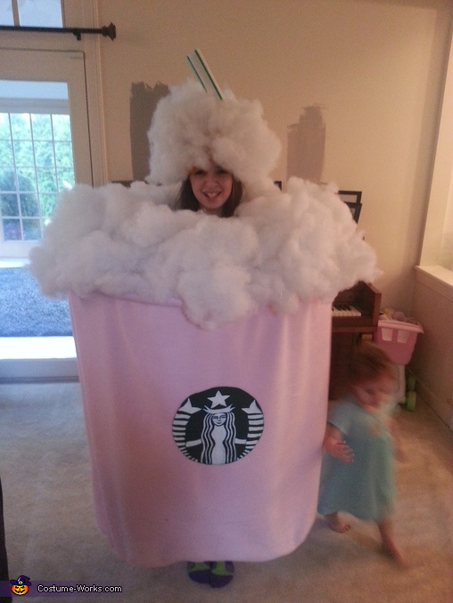 Strawberry Frappuccino   Frappuccino   Homemade Costumes For Girls