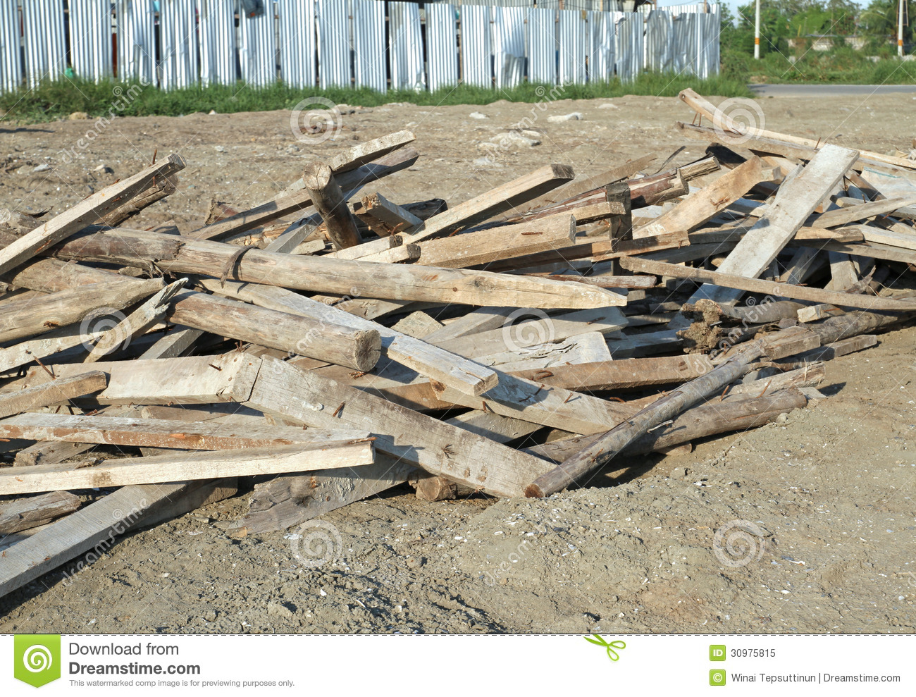 Used Lumber Royalty Free Stock Photo   Image  30975815