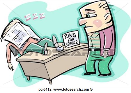 Art Of An Employee Sleeping During Work Hours Pgi0412   Search Clipart    