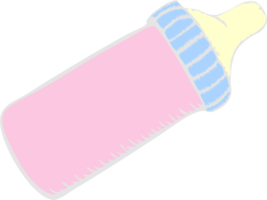 Baby Bottle Pink Clip Art At Clker Com   Vector Clip Art Online    