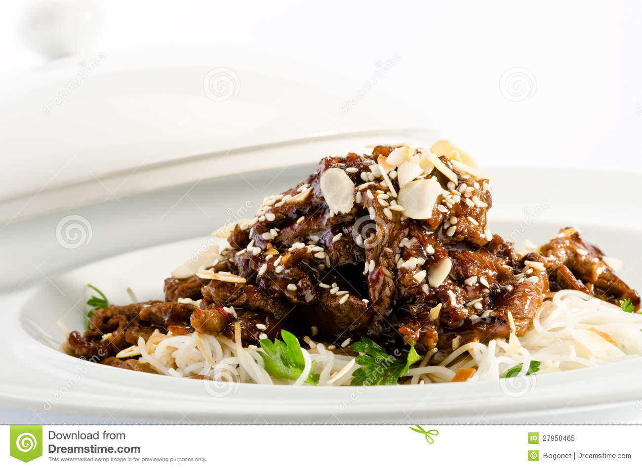 Beef Noodles Royalty Free Stock Photo   Image  27950465