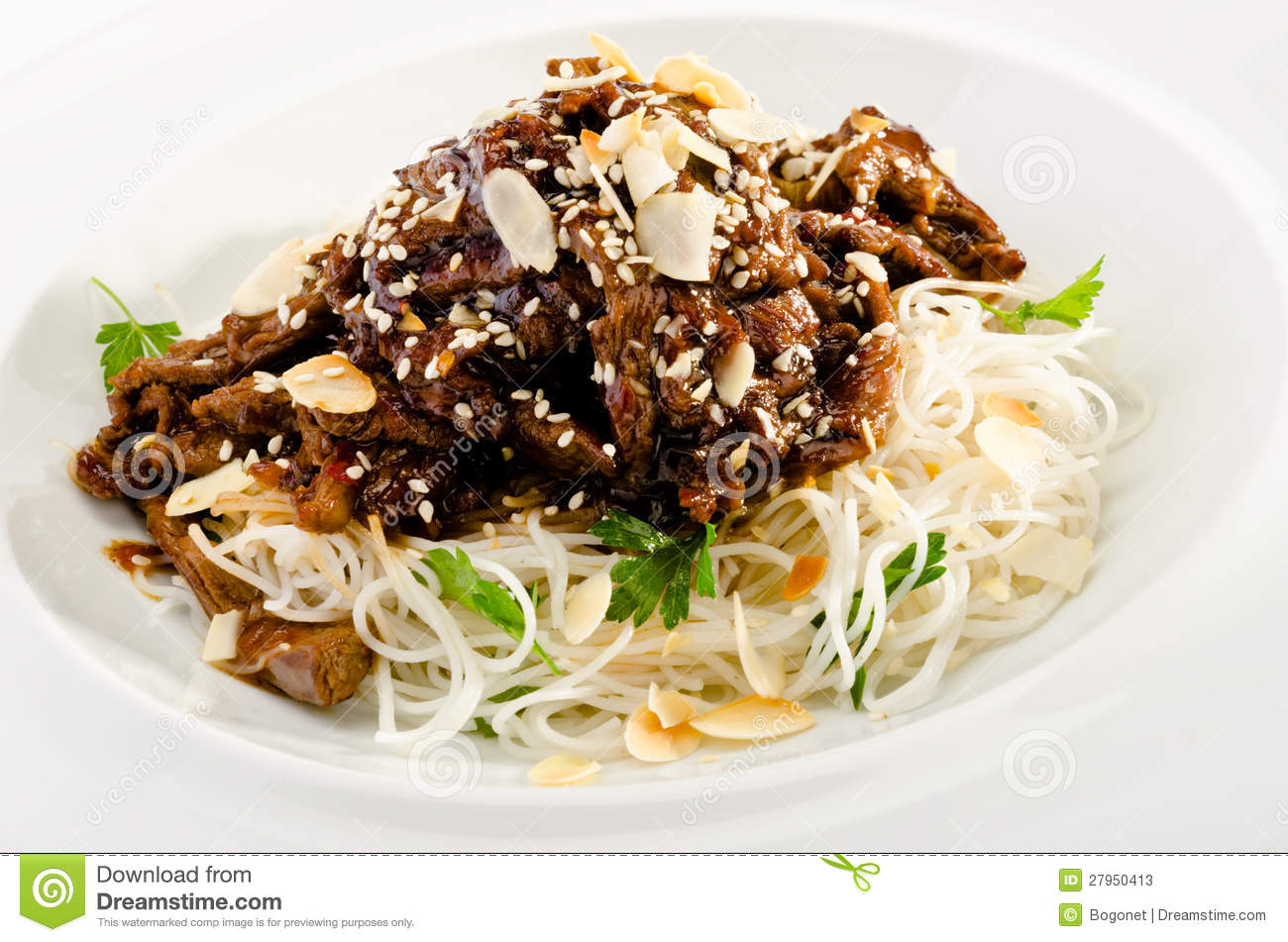 Beef Noodles Stock Photos   Image  27950413