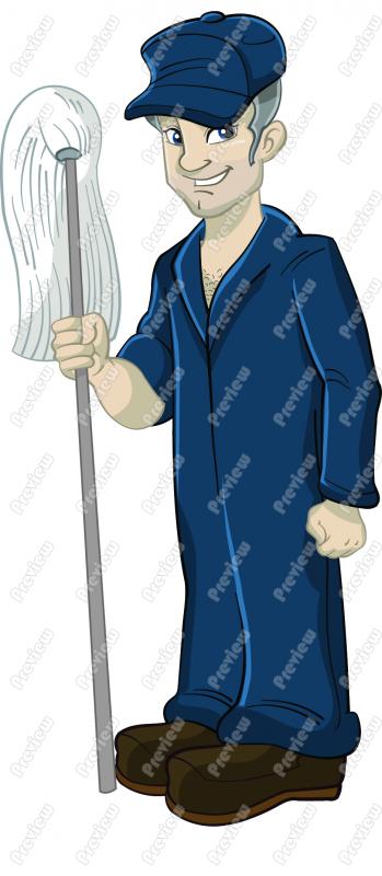 Janitor Clipart   Item 2   Vector Magz   Free Download Vector
