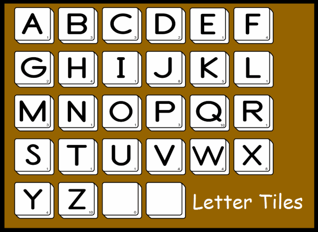 Letter Tiles Letter Set Resource Pack Posted On 2 18 2012 By    