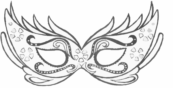 Mascara De Carnaval Clip Art At Clker Com   Vector Clip Art Online