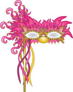 Masquerade Ball Masks Free Clip Art Pink   Ucla Conference Center    
