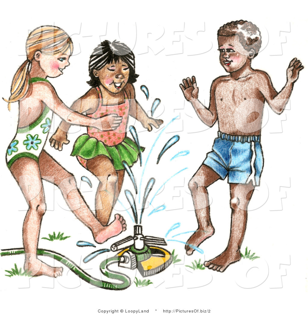 Summer Clipart For Kids Clipart Of Sprinkler Summer