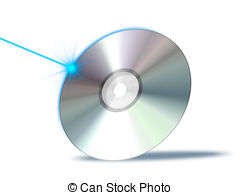 Cd Rom   An Illustration Of A Bluray Dvd Cd Rom