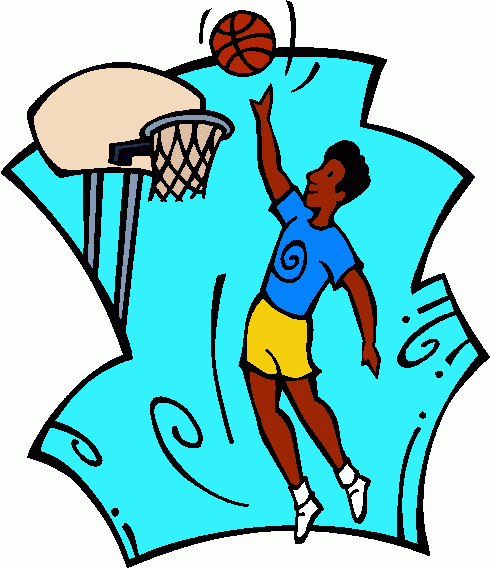 Girl Basketball Player Clip Art