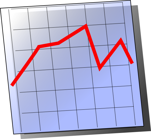 Graph Chart Icon Symbol Clip Art At Clker Com   Vector Clip Art Online