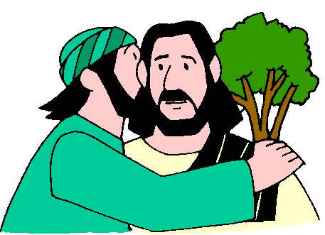 Kiss On The Cheek Clipart Kissed Jesus On The Cheek